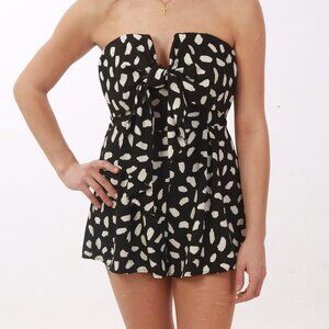 Polka dot romper